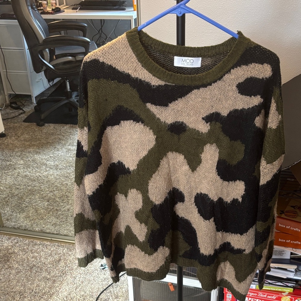 MOD Camo Sweater